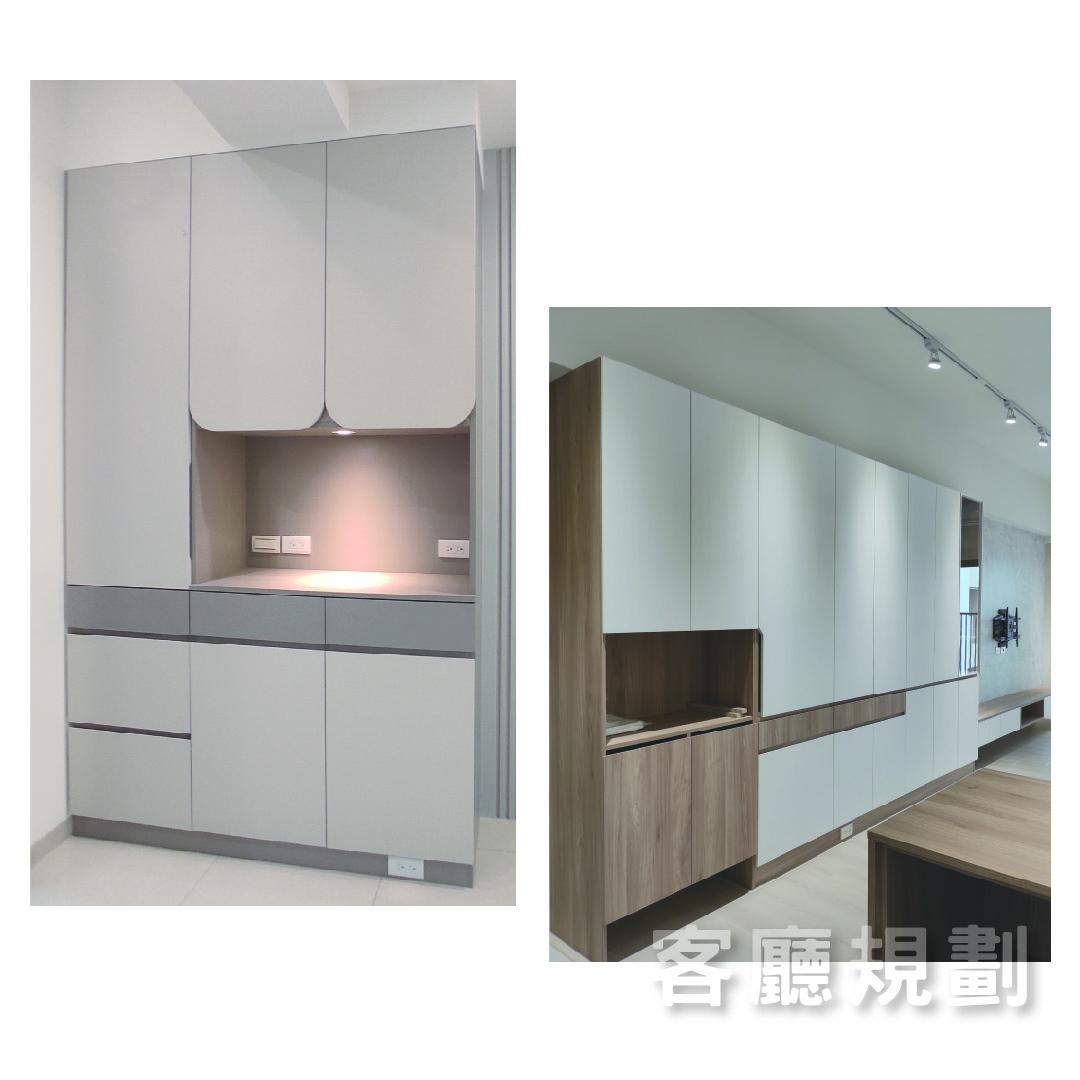 客廳規劃-系統櫃收納