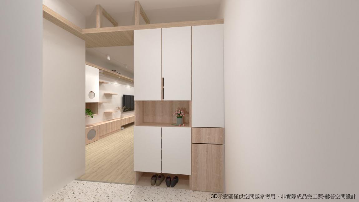 玄關結合鞋櫃