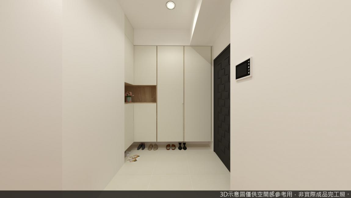 鞋櫃-3D渲染圖