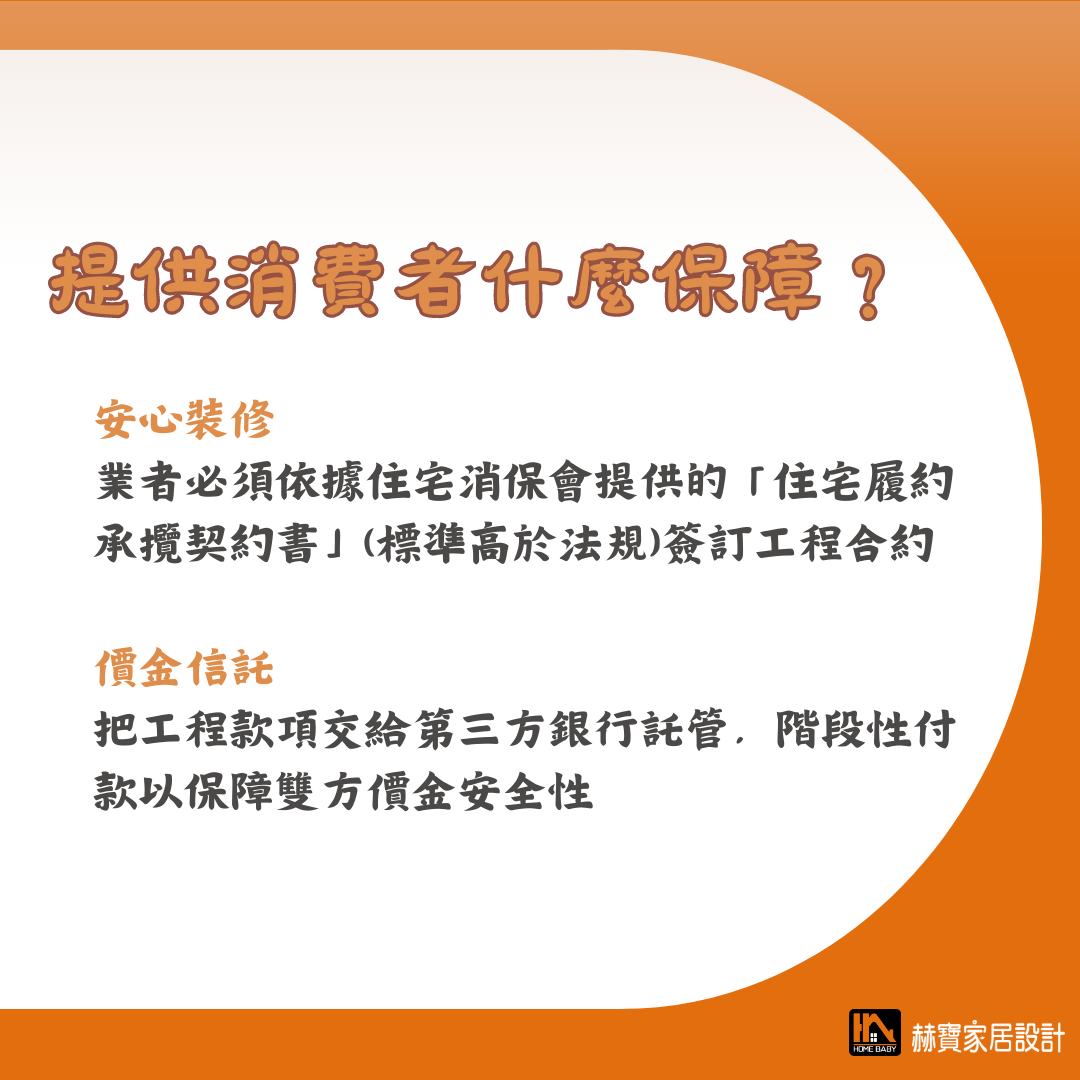 提供消費者什麼保障？