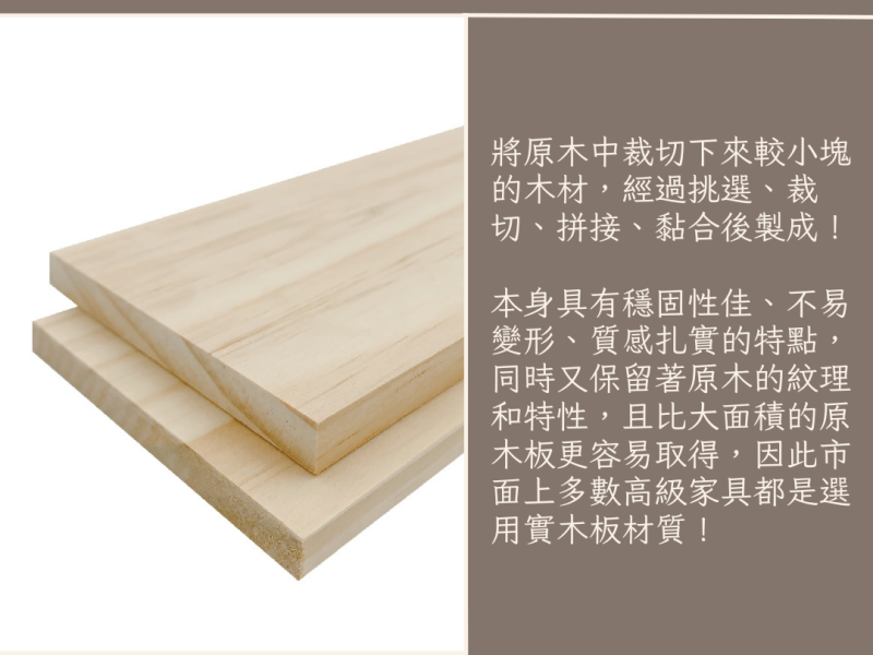 實木板