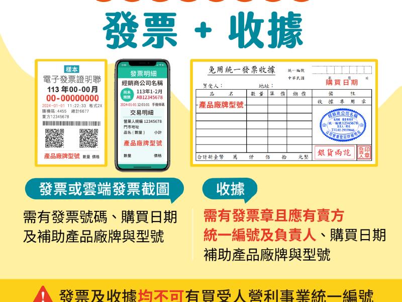 節能補助申請文件